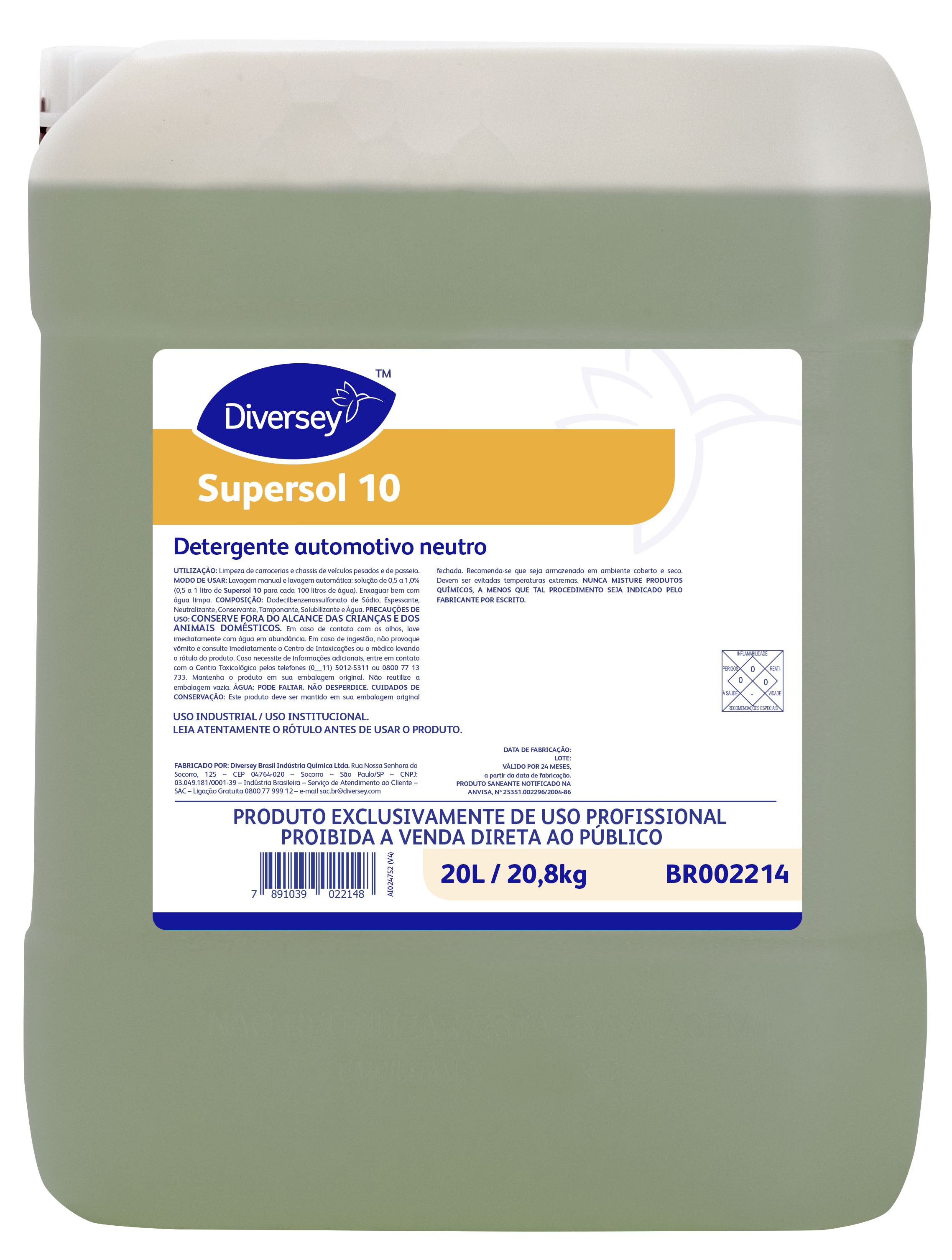 Supersol 10 - (BB 20 L) - (150008)